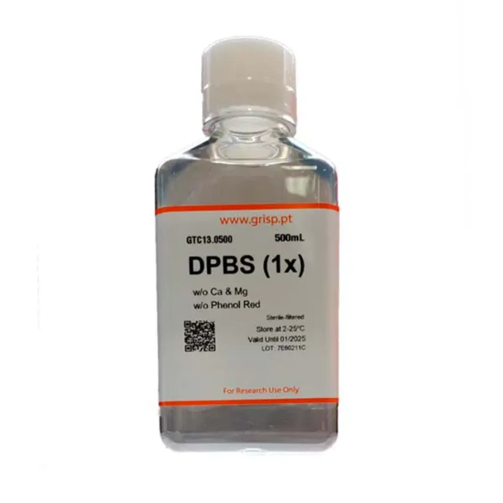 Picture of DPBS (1x) w/o Ca Mg and Phenol Red